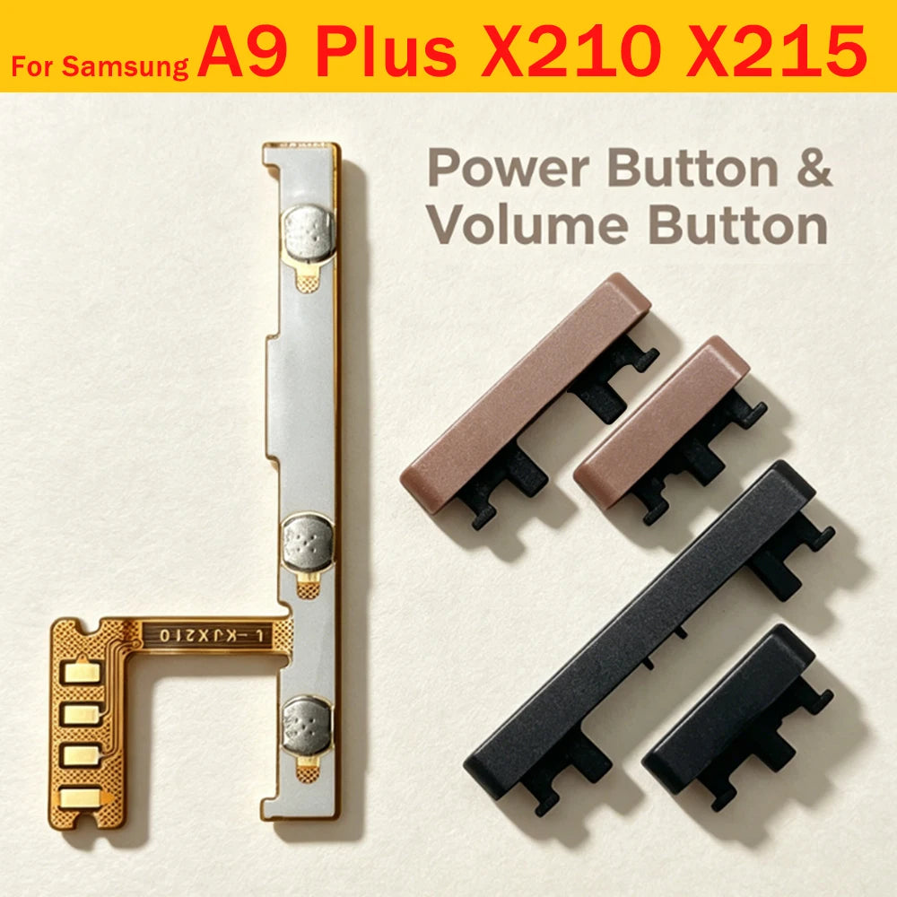 New For Samsung Tab A9 Plus SM-X210 X210 X215 Power Button & Volume Button Flex Cable Repair Parts Samsung phone repair parts