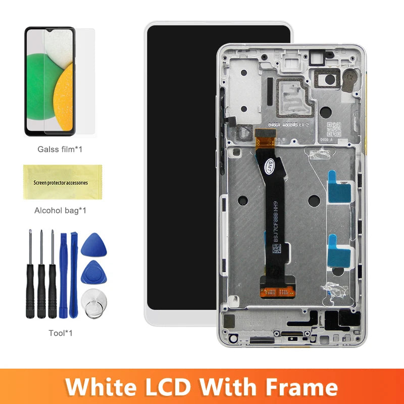 5.99" Mix 2S Display Screen Replacement, for Xiaomi Mi Mix 2S M1803D5XA Lcd Display Digital Touch Screen with Frame Replacement Xiaomi phone repair parts
