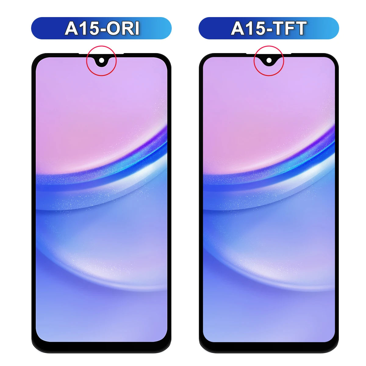 TFT Screen for Samsung Galaxy A15 A155F Lcd Display Touch Screen with Frame for Samsung Galaxy A15 5G A156B Screen Replacement Samsung phone repair parts