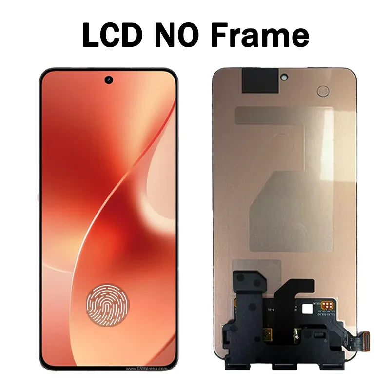 6.77"AMOLED For Realme 15 5G LCD Display Screen Touch Digitizer Assembly Replacement For Realme15 5G Display With Frame Oppo phone repair parts Realme phone repair parts