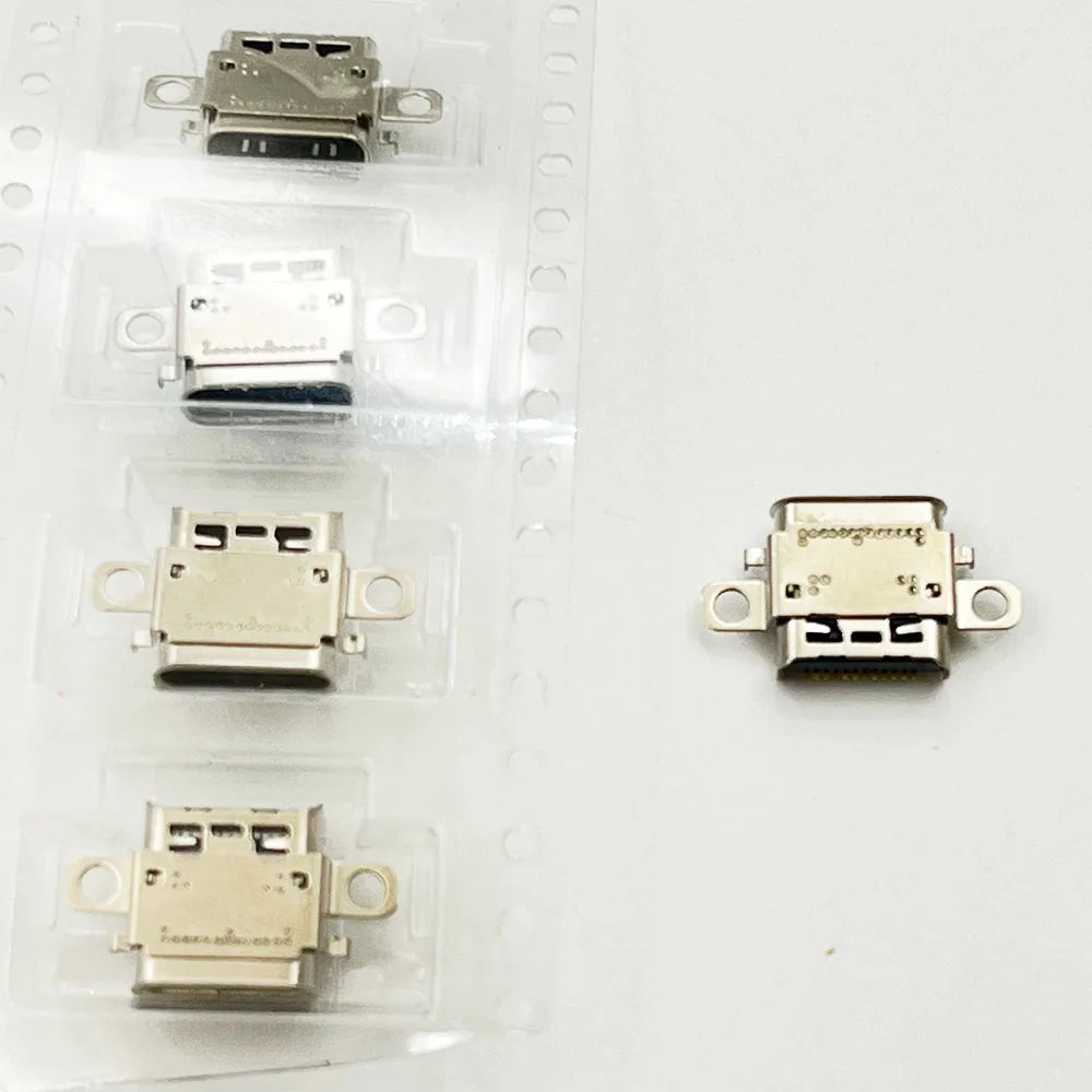 10PCS USB-C Charging Port Socket Jack HEG-001 For Nintendo Switch OLED Game console repair parts