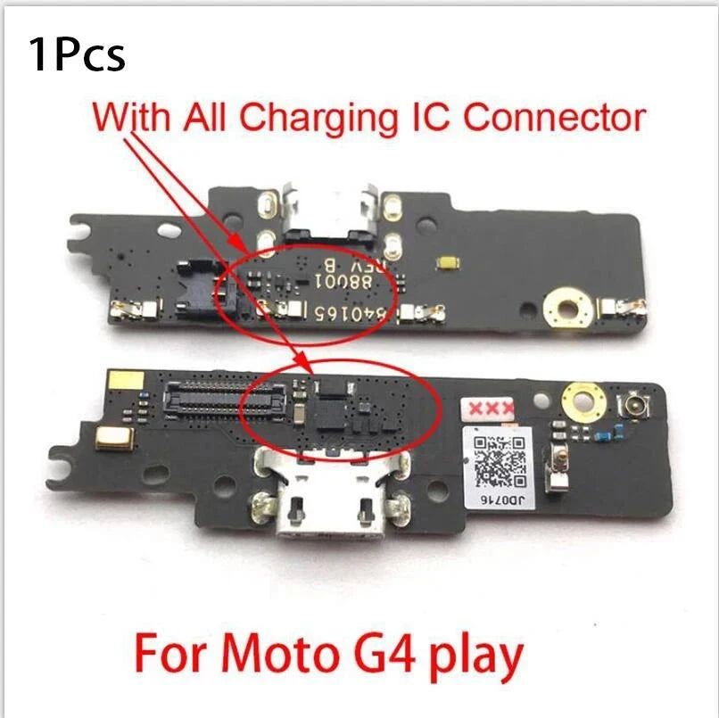 USB Charging Port Flex For Motorola Moto G4 G5 G6 Play G3 G7 Power E6s E6 Play E4 Plus Dock Connector Charging Port Flex Cable Motorola phone repair parts