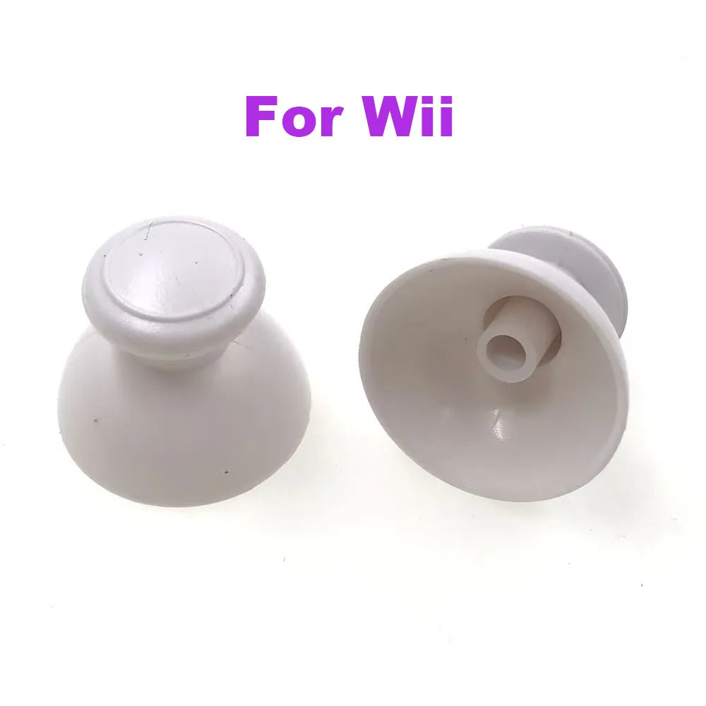 2-10 PCS For Wii U Game Pad Joystick Analog Stick Cap For Wii Controller Nunchuck Analog Thumbstick Joystick Mushroom Cap Repair Game console repair parts