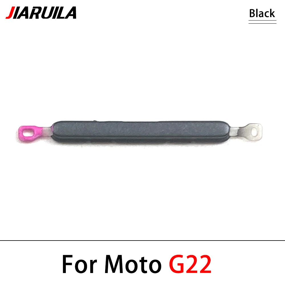 For Motorola Moto G22 G32 G52 G62 G72 G82 5G Side Key Power and Volume Button Replacement Parts Motorola phone repair parts