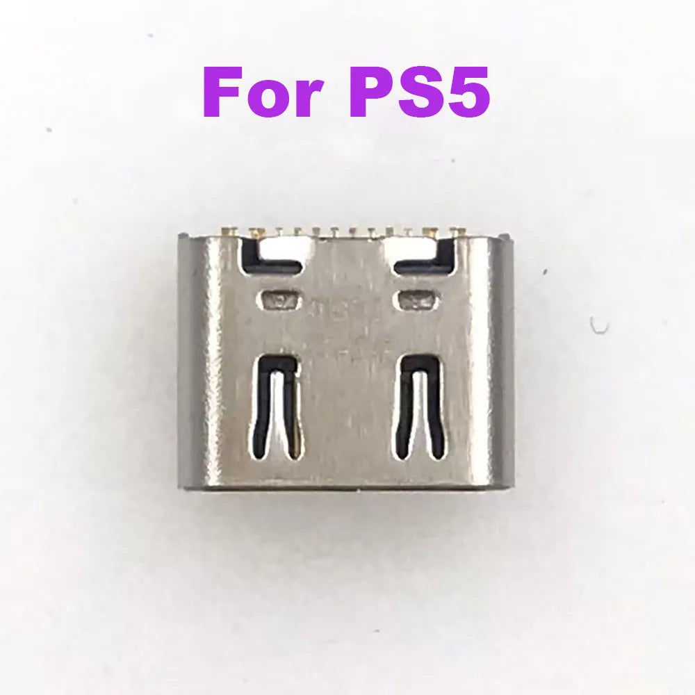 10PCS V1.0 2.0 3.0 Type C USB Replacement Charger Port Socket Jack For Sony PS5 Controller Game console repair parts
