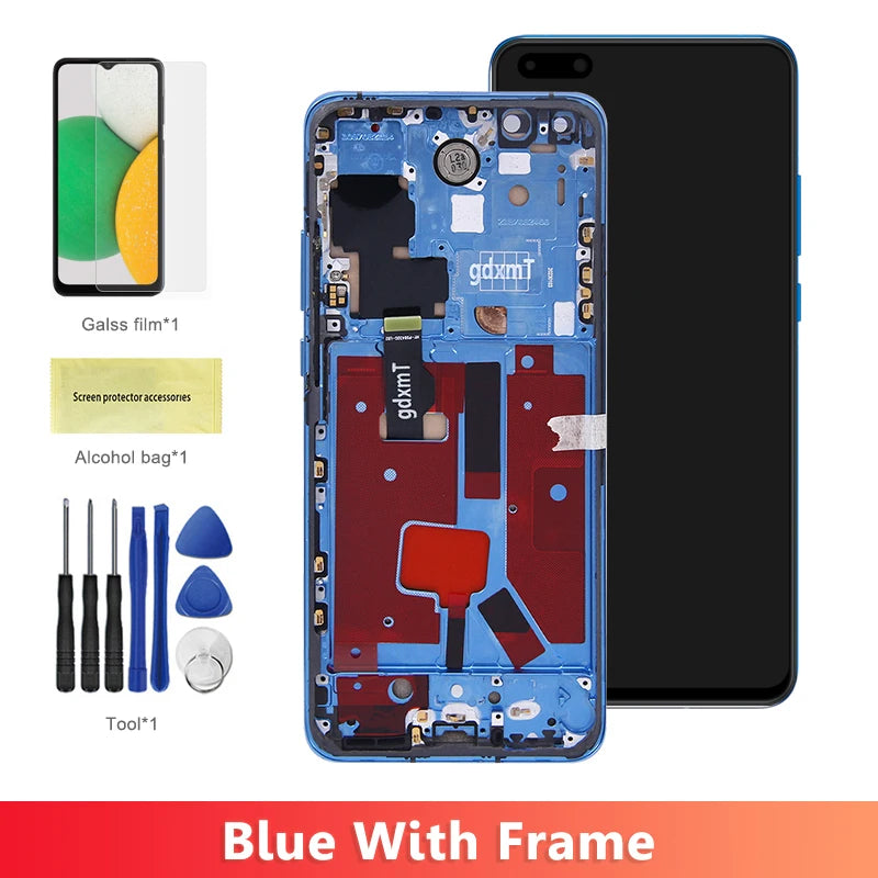 6.58'' TFT For Huawei P40 Pro ELS-N04,ELS-NX9 ELS-N29 LCD Screen Touch Digitizer For huawei P40 Pro LCD Display Assembly Parts HUAWEI phone repair parts
