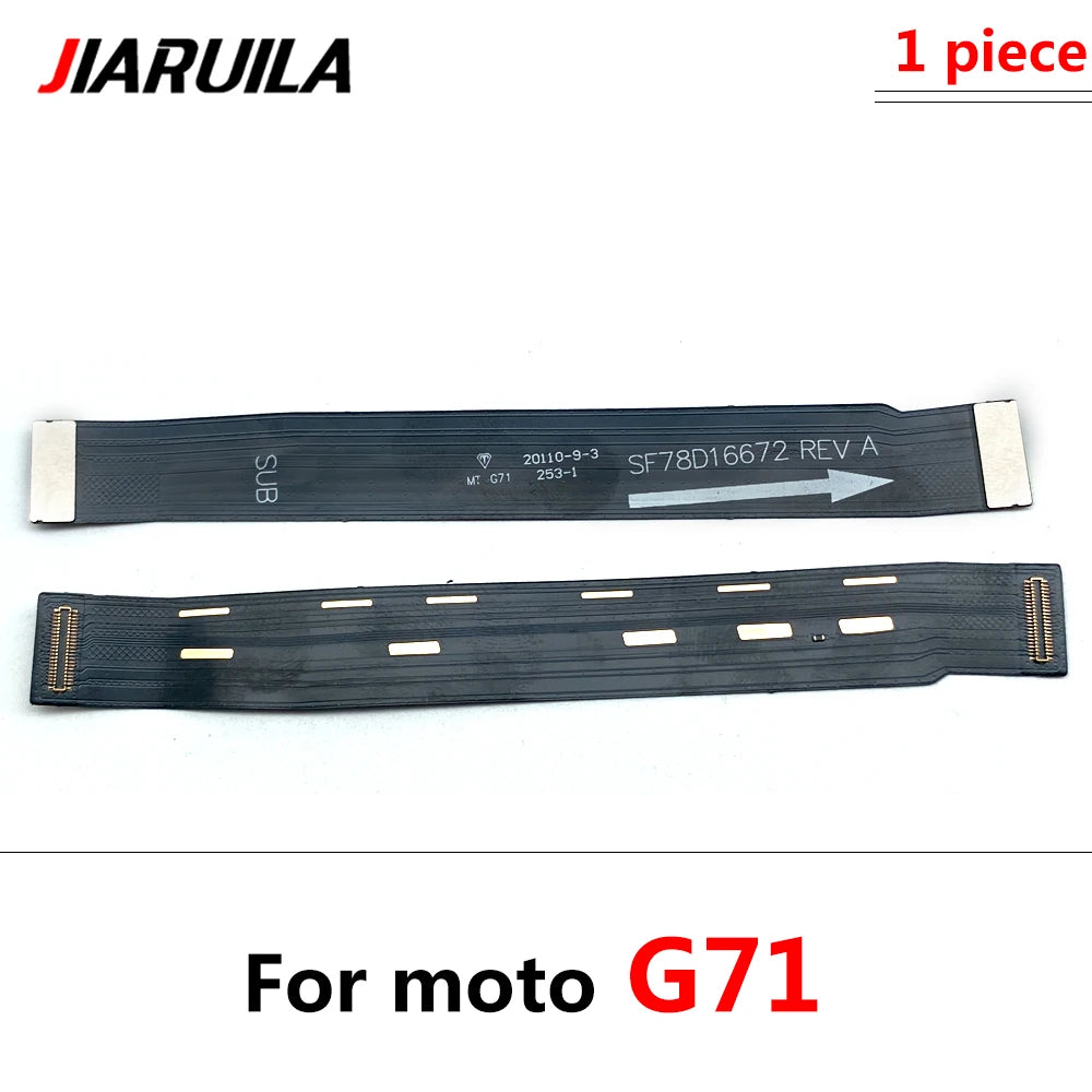 Mainboard Main Board Motherboard Connector Flex Cable For Moto G31 G41 G51 G71 G50 G60 G60s G100 G200 G32 G52 G62 G82 G53 G53 5G Motorola phone repair parts