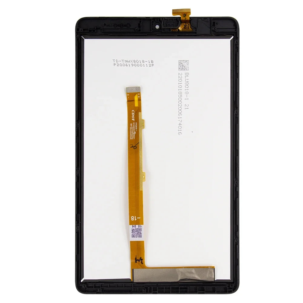 8 Inch For Alcatel 9032 3T 2020 / Joy Tab 2 9032Z 9032X 9032T LCD Display Touch Screen Frame Assembly Tablet repair parts