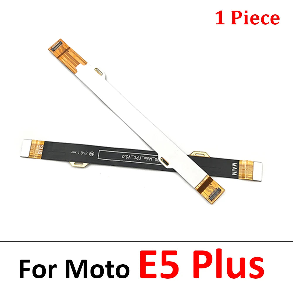 Mainboard For Motorola Moto E4 E5 Play Go E6 E7 Plus E 2020 E2020 Main Board Motherboard Connector Board Flex Cable Motorola phone repair parts