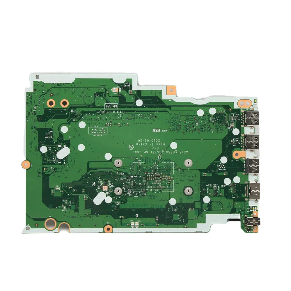 For Lenovo IdeaPad 3-15ARE05/3-14ARE05/3-17ARE05 NM-C861 Laptop Motherboard With CPU R3 R5-4500U R7-4700U RAM:4G 5B20S44297 Lenovo laptop repair parts
