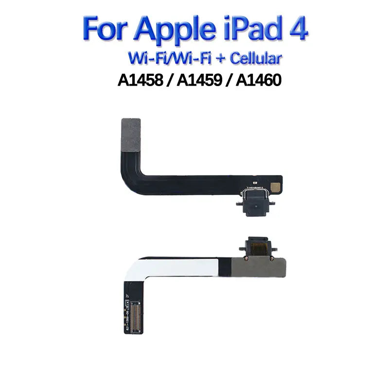 Charging Port For Apple iPad 2/3/4/9.7 5th/6th 10.2 7th/ 8th Gen USB Charging Dock Socket Plug Connector Charge Board Flex Cable  iPad repair parts
