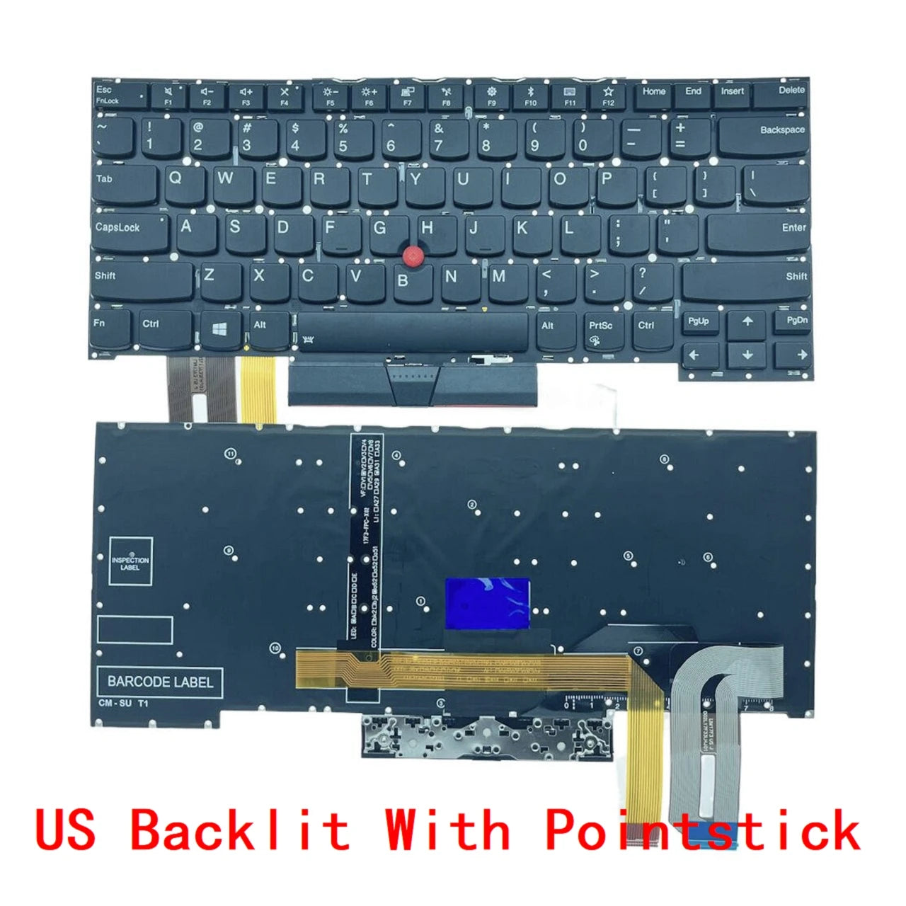 US RU SP AR BR PT Backlit Keyboard For Lenovo Thinkpad T490s T495s, X1 Extreme Gen 1/ Gen 2 , P1 Gen 1 / Gen 2 Lenovo laptop repair parts