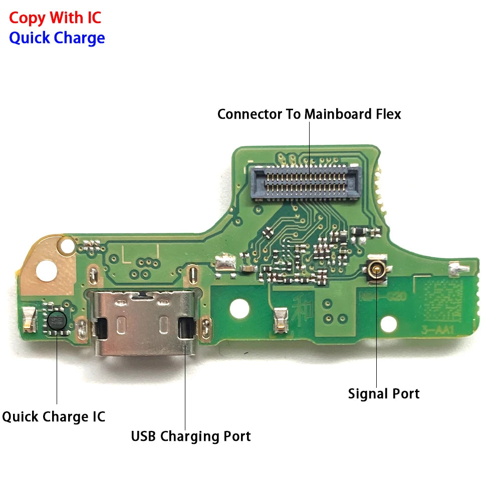 New For Nokia C1 C2 C12 C10 C20 C30 C21 Plus G10 G20 G50 G21 G11 USB Charging Board Port Dock Charger Connector Board Flex Cable Nokia phone repair parts