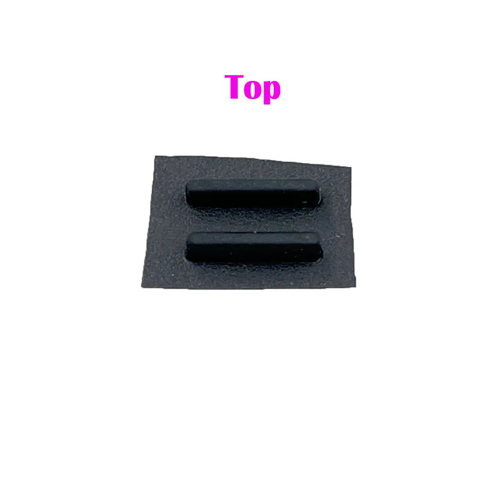 1set-10sets  Replacement For 3DS Console Upper Top LCD Screen Front Rubber Feet Cover Lower Button Back Cover Rubber Game console repair parts