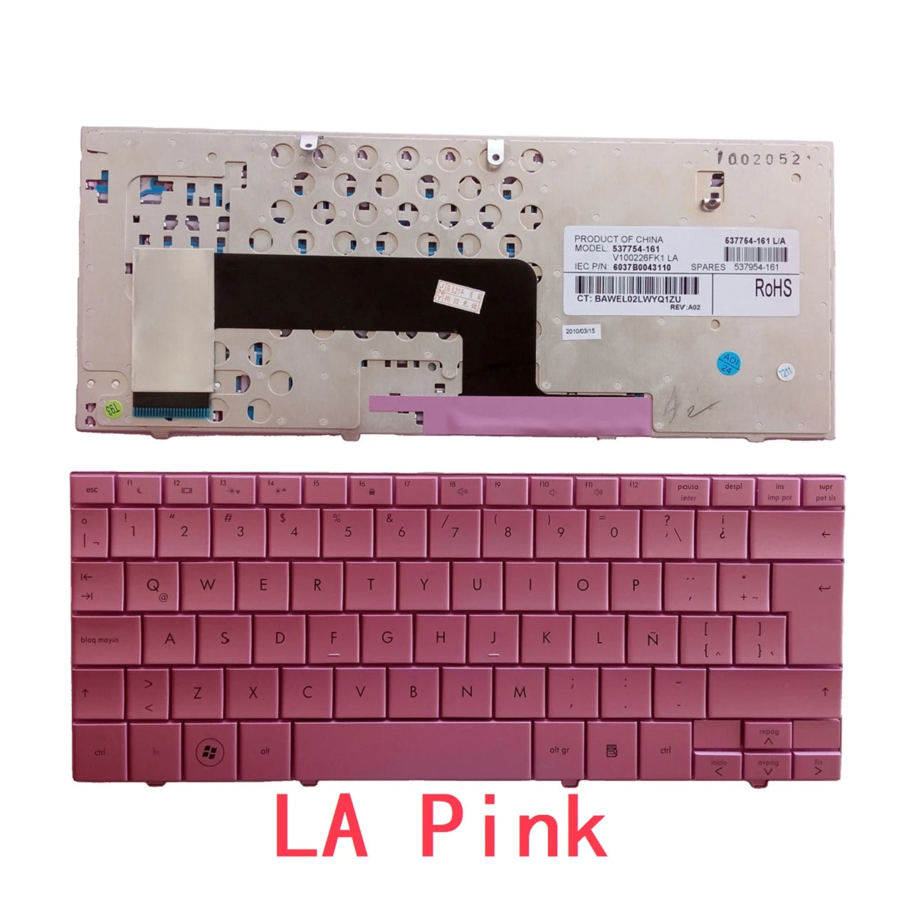 New US UI Spanish Latin Arab Brazil Laptop Keyboard For HP Compaq Mini110 Mini 110 110-1000 Mini 102 Presario CQ10-100  HP laptop repair parts