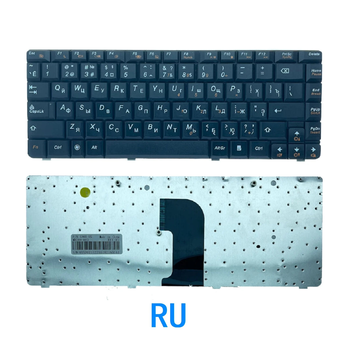 New US Russian Spanish Language  Keyboard For Lenovo G460 G460A G460E G460AL G460EX G465 Notebook PC Replacement Keyboard Lenovo laptop repair parts