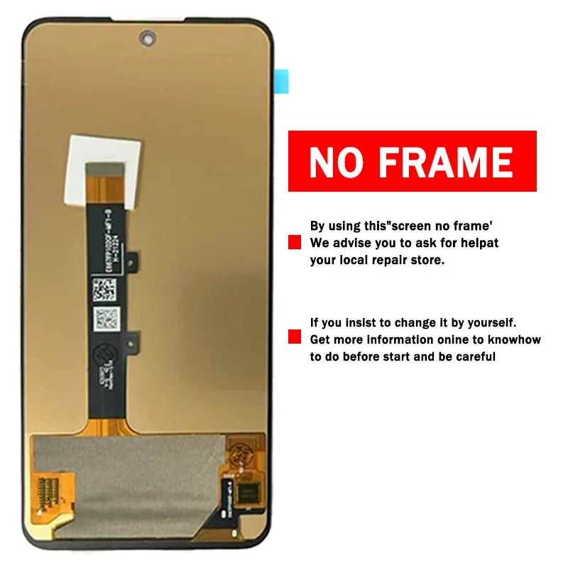 6.7"Tested For Motorola Edge 20 Lite 20Lite XT2139-1 LCD Display Touch Screen Digitizer For Motorola Edge 20 Fusion Lcd Frame Motorola phone repair parts