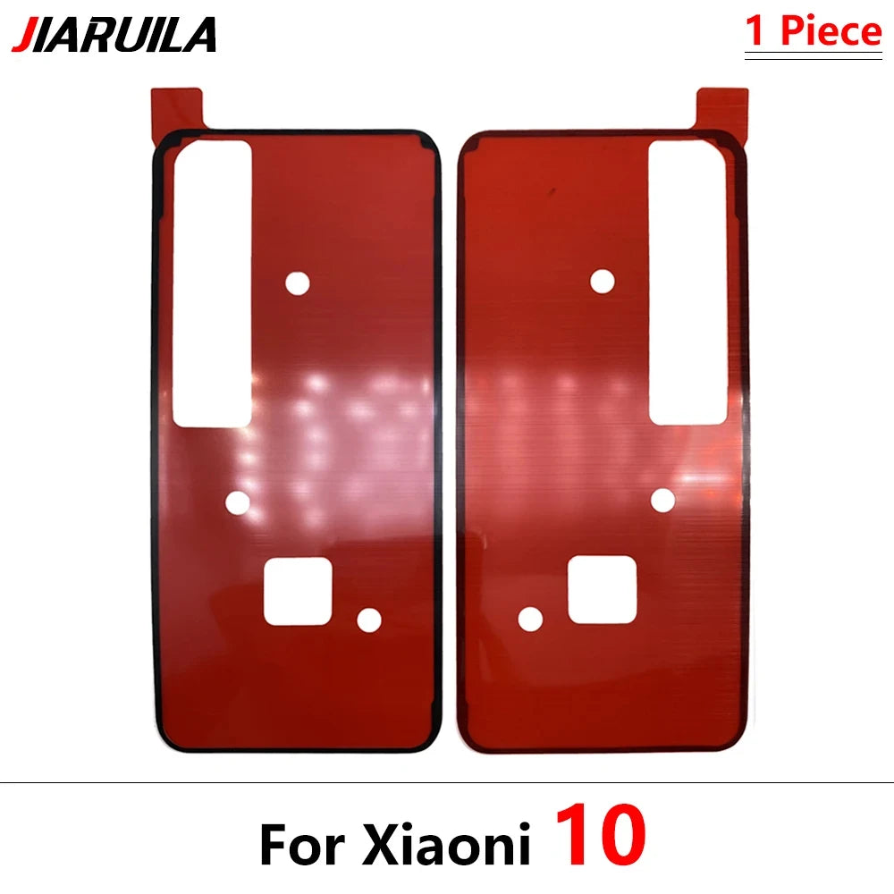 New For Xiaomi Mi 8 9 9T 10 10T 11 11T 12 Pro Lite Note 10 Lite Back Battery Cover Door sticker Adhesive glue tape Xiaomi  Xiao mi phone repair parts