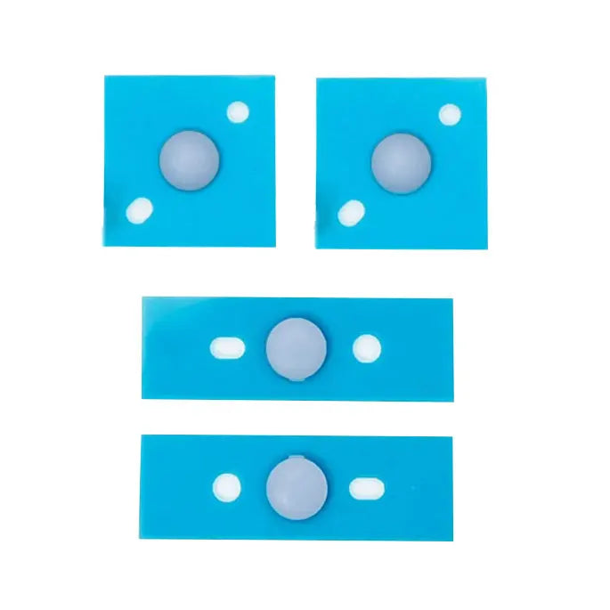 Anti Slip Rubber Feet For Surface Laptop 3 4 5 6 Bottom Case Foot Pad 1872 1868 1952 1867 1950 1958 Sliver Gold Ice Blue Black Game console repair parts