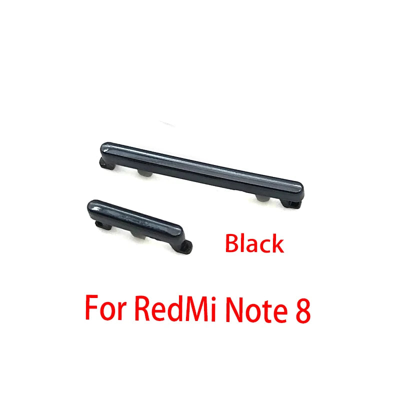 50Pcs/Lot, Volume Power Button Side Key For Redmi Note 7 8 9 9S Pro Replacement Parts