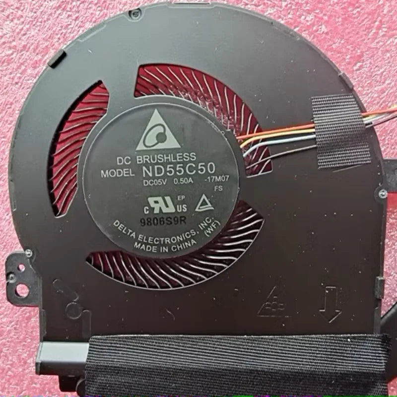 NEW Original LAPTOP CPU Cooling Fan With Heatsink For LENOVO YOGA7 Pro C930-13IKB 5H40S72899 Lenovo laptop repair parts