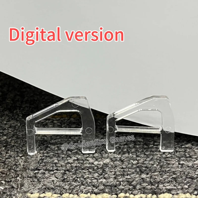 100Sets Triangular Stand Optical Disc /Digital Version for Ps5 Slim Pro Tripod Host Heat Dissipation Anti Slip Bracket for PS5 Game console repair parts