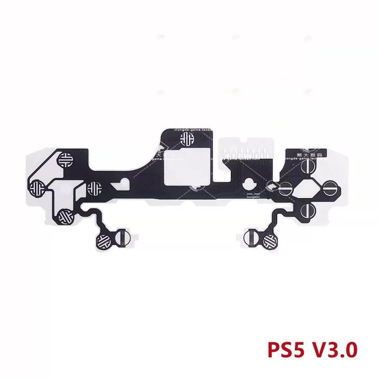 1-5Sets Conductive Rubber Pad Joystick Pads for PS5 BDM-010 020 030 040 Edge Controller Conductive Film Keypad Ribbon Flex Cable Game console repair parts
