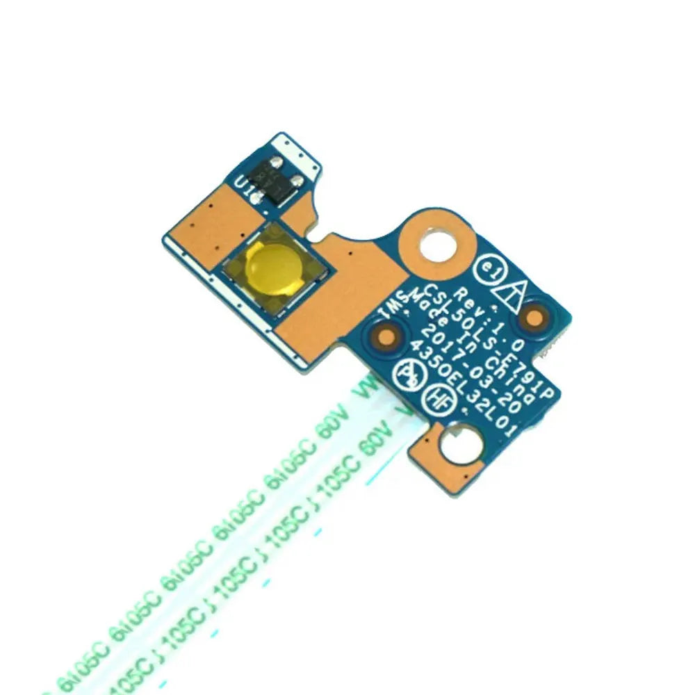 OEM For HP 15T-BR 15Z-BW 15-BS 15-BR 15-BW 250 G6 255 G6 Laptop Switch Power Button Board Cable Repairing Accessories LS-E791P HP laptop repair parts