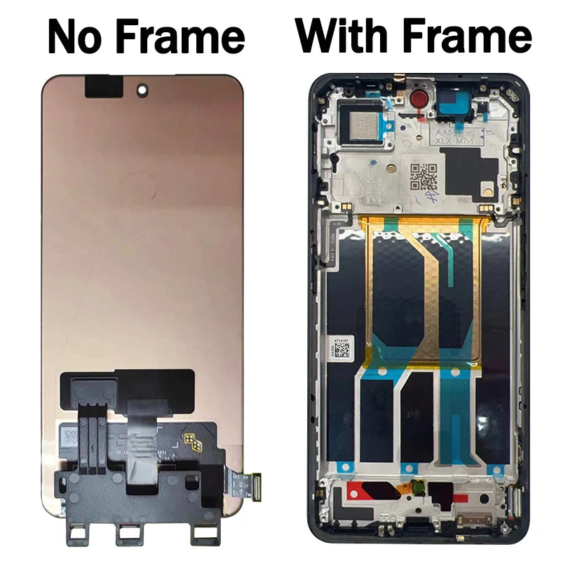 6.74"AMOLED For Oneplus Nord 3 LCD 1+Nord 3 Display Touch Screen Digitizer For One Plus Nord3 CPH2491 CPH2493 LCD  OnePlus phone repair parts