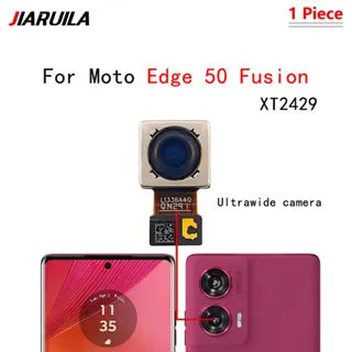 Front Camera Flex Front Back Rear Camera Module Flex Cable For Motorola Moto Edge 20 30 40 50 Neo Fusion Lite Pro Motorola phone repair parts