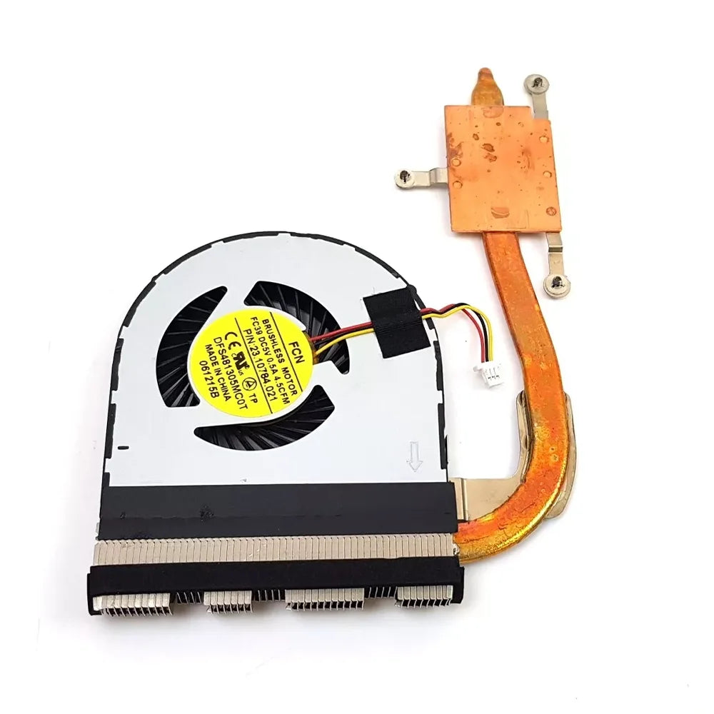 Original For Dell Inspiron 15 3542 Laptop Fan Heatsink CPU Cooler Cooling CN-09W0J6 09W0J6 DELL laptop repair parts