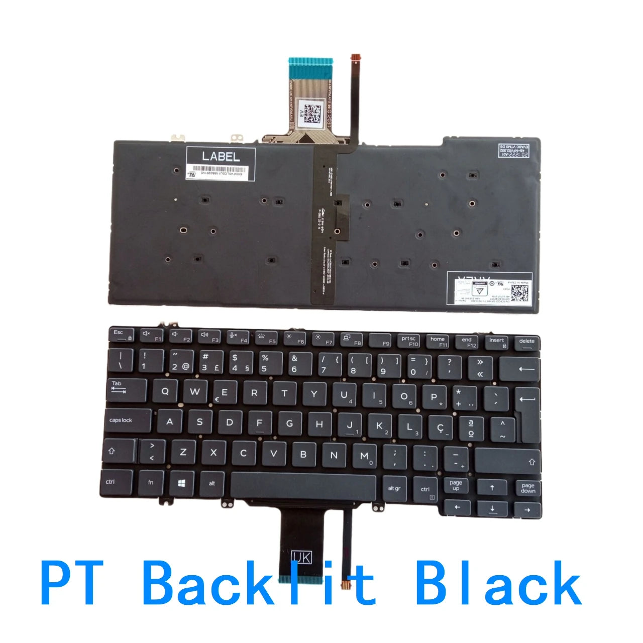 New US Spanish Latin UK Brazil Portuguese Laptop Backlit Keyboard For Dell Latitude 7300 E7300 5300 2 in 1 0483X1Dell laptop repair parts