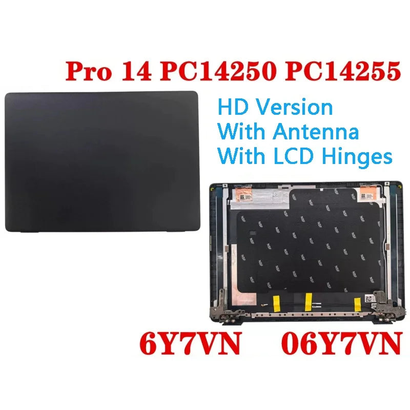 NEW ORIGINAL Laptop Replacement LCD Back Cover Case for Dell Pro 14 PC14250 PC14255 0J60RR 06Y7VN 0MMKRG 0N85WC Dell laptop repair parts
