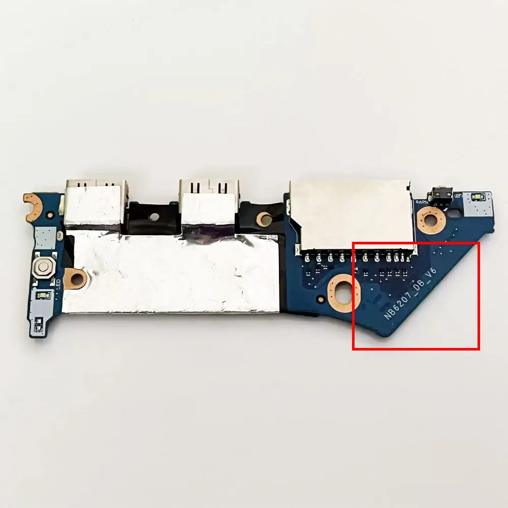 OEM For Lenovo IdeaPad 5 Pro 16 IAH7 16 ARH7 16IAH7 16ARH7 2022 2023 Laptop USB Jack Card reader Power Button Board NB6207Lenovo laptop repair parts