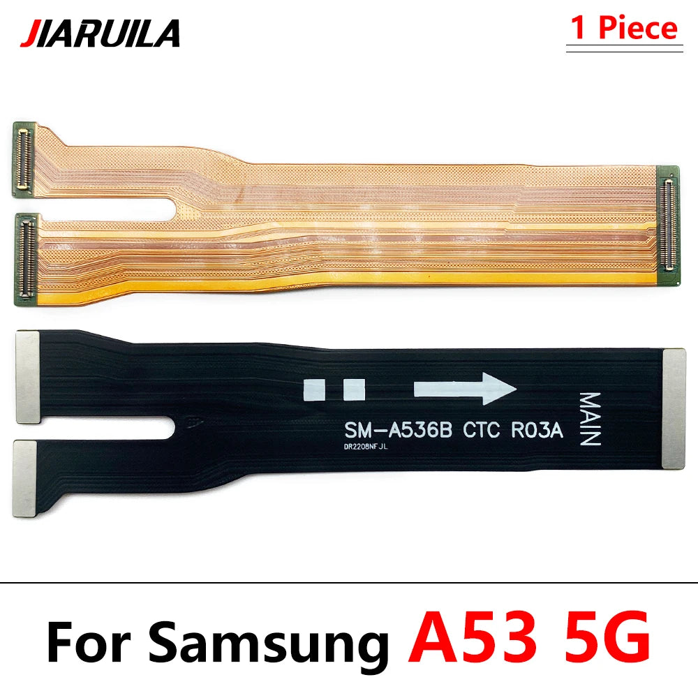 50Pcs, Main Board Connector Mainboard Flex Cable For Samsung A32 A52 A22 A72 A53 A33 A73 A24 A34 A54 A15 A25 A35 A55 4G 5G Samsung phone repair parts