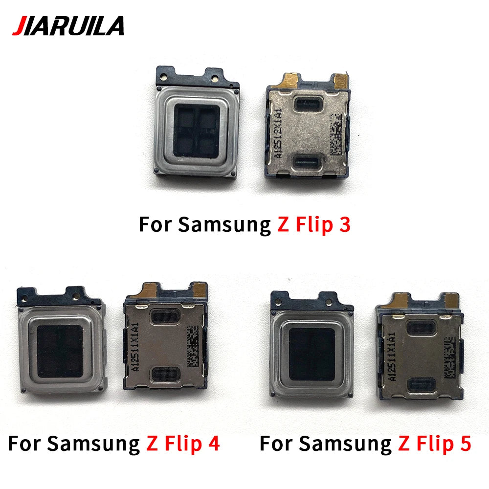Front Top Earpiece Earphone Ear Speaker Sound Receiver For Samsung Z Flip 1 2 3 4 5 5G Samsung phone repair parts
