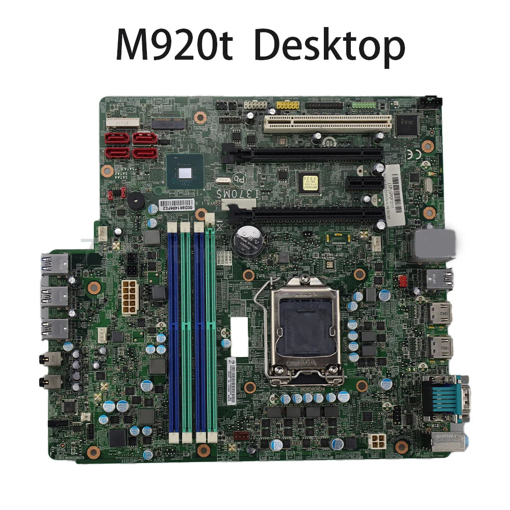 Laptop Motherboard For Lenovo M920t Desktop UMA Q370 TW FRU 01LM338 01LM337  Lenovo laptop repair parts