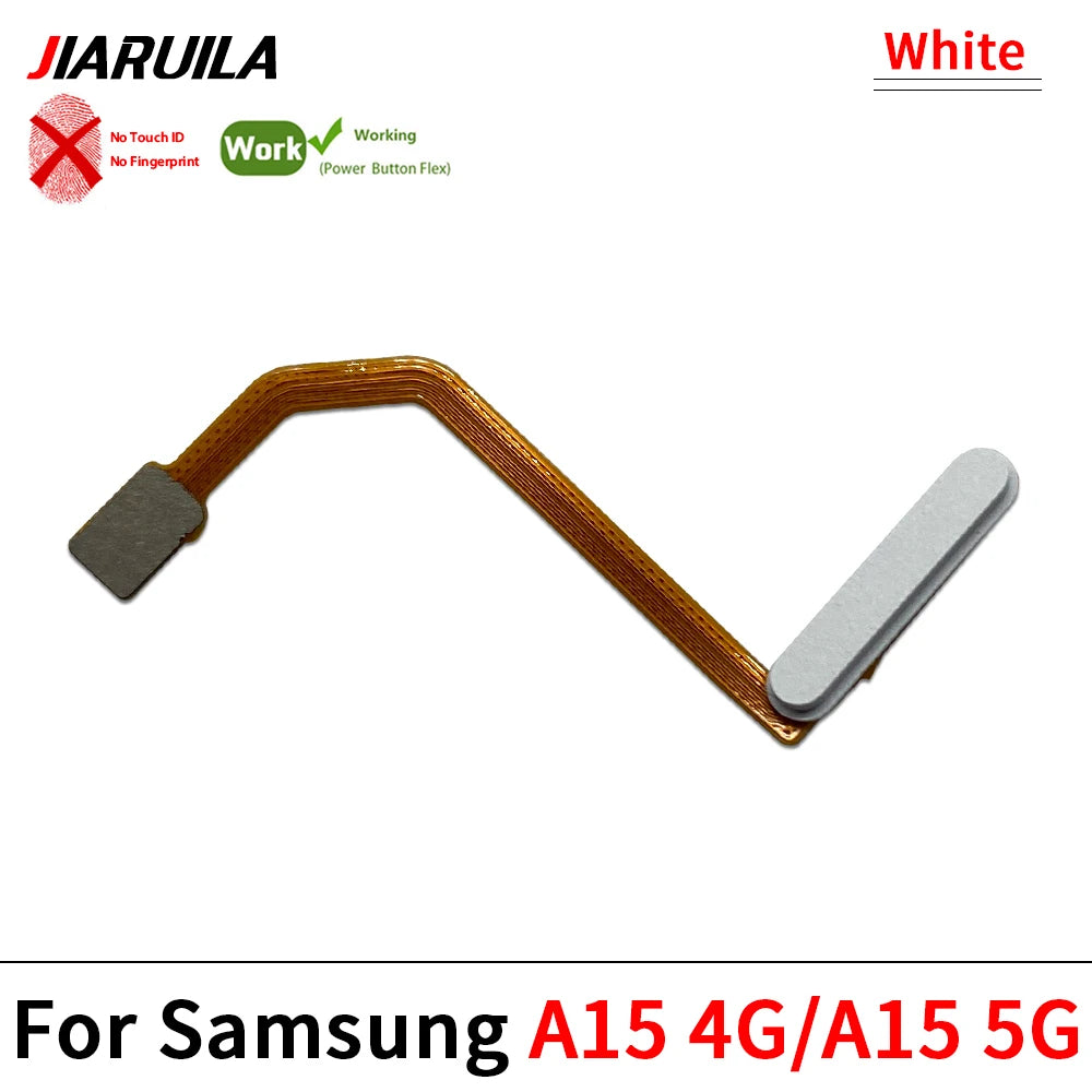 New For Samsung A15 A23 A03s 4G 5G Fingerprint Sensor Home Return Key Menu Button Flex Ribbon Cable Samsung phone repair parts