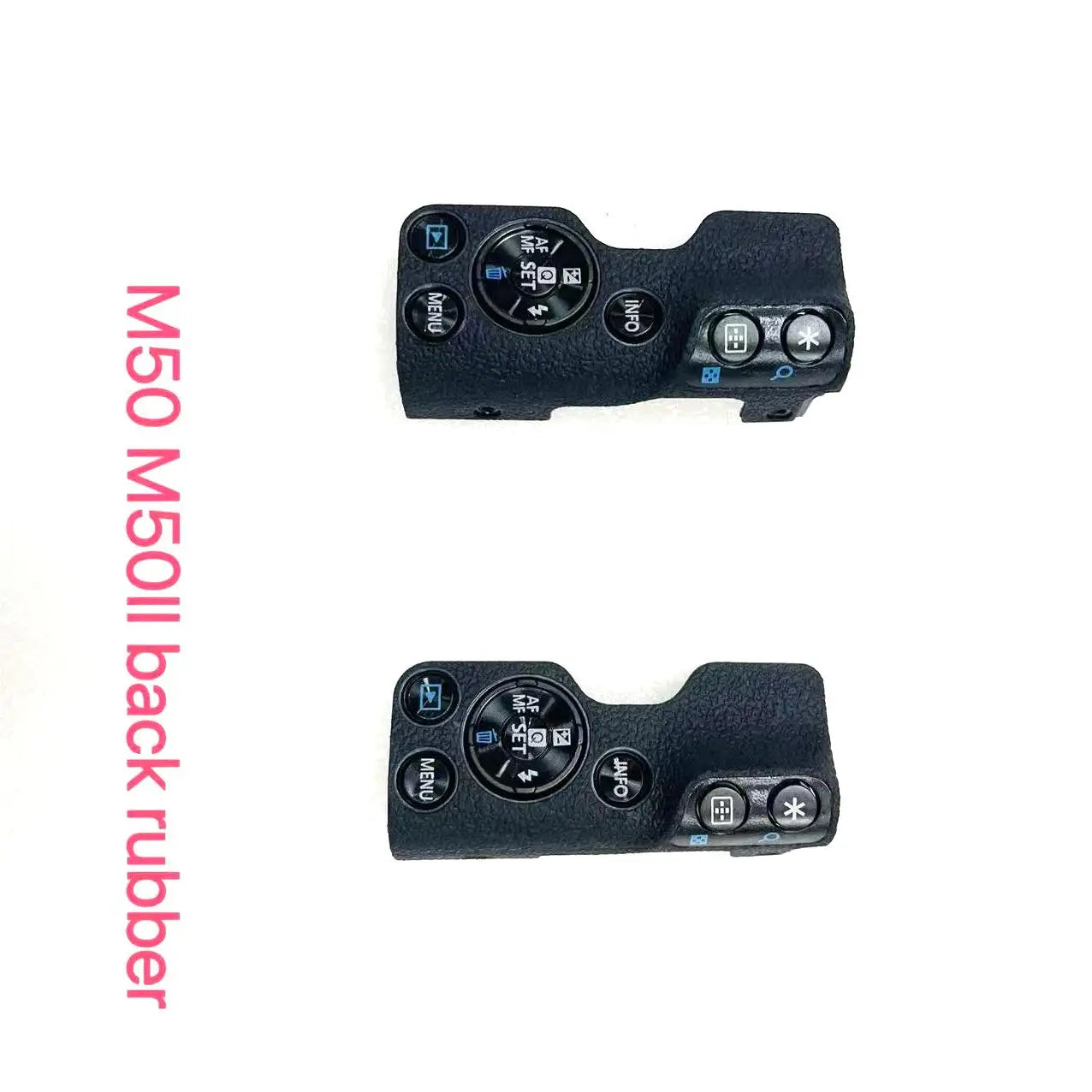 1pcs New Back Rubber with Button for Canon EOS M50 M50II M50 Mark II Thumb Cover Rubber Replacement Parts Digital Camera repair parts