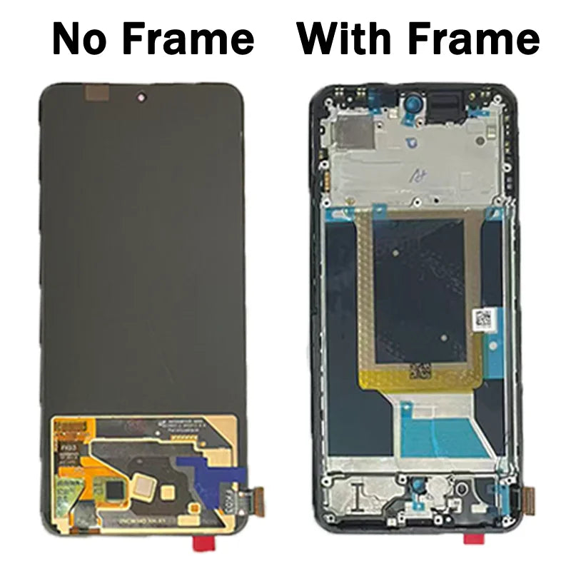 6.67'' Super AMOLED For Realme14 Display For Realme 14 5G RMX5070 Lcd Display Touch Screen Digitizer Assembly Replacement Realme phone repair parts  Oppo phone repair parts