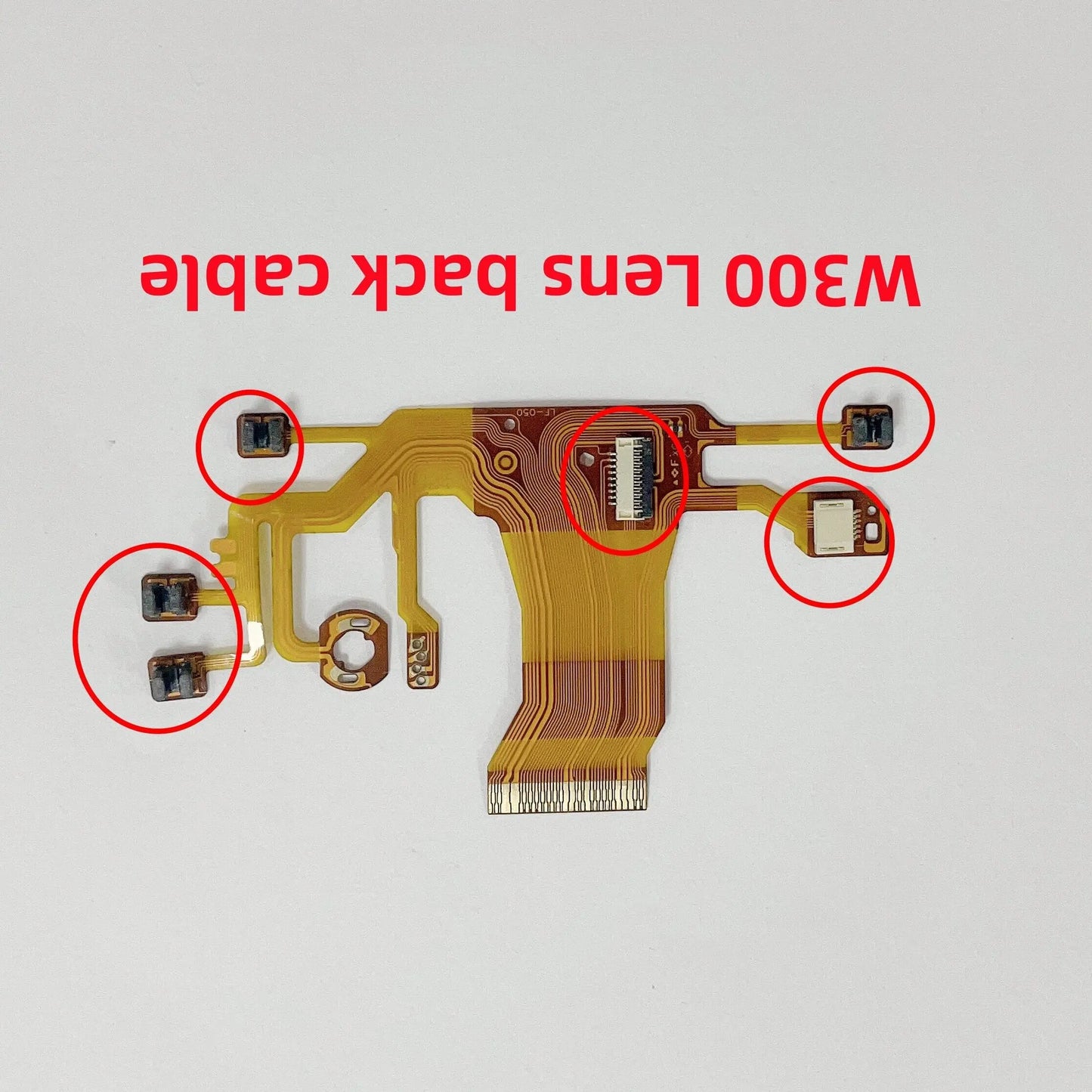 New W300 Camera Lens Back Flex Cable With Sensor Repair Parts For Sony W300 w300 Camera Digital Camera repair parts