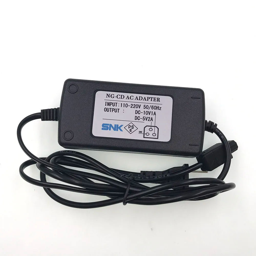 For SNK NEOGEO CD CDZ Console AC Adapter 110-220V 50/60Hz Power Supply Game console repair parts