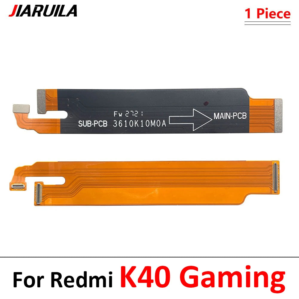 10Pcs/Lot, New For Xiaomi Redmi K20 K30 Pro K40 K50 Gaming 4G 5G Main Board Motherboard Connector Board Flex Cable  Xiaomi  Xiao mi phone repair parts