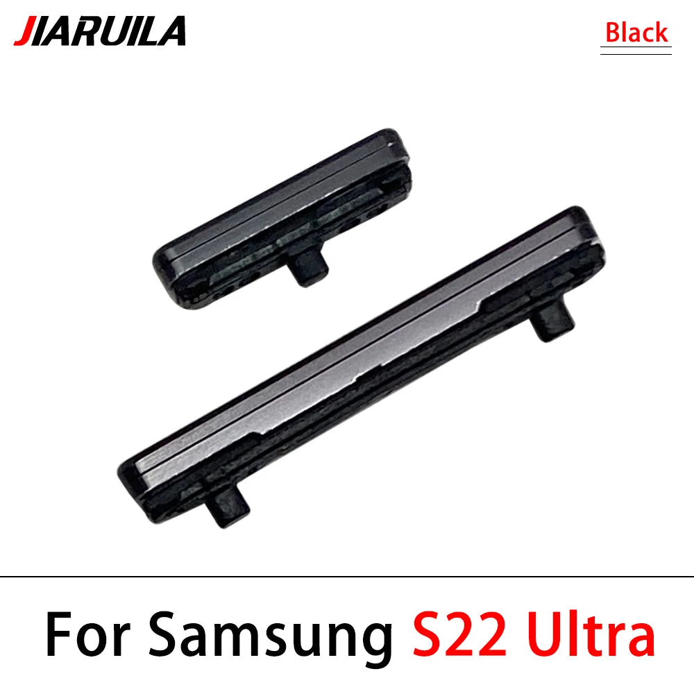 New For Samsung S22 S23 S24 Plus Ultra 5G Power Button + Volume Side Button Key Replacement Parts Samsung phone repair parts
