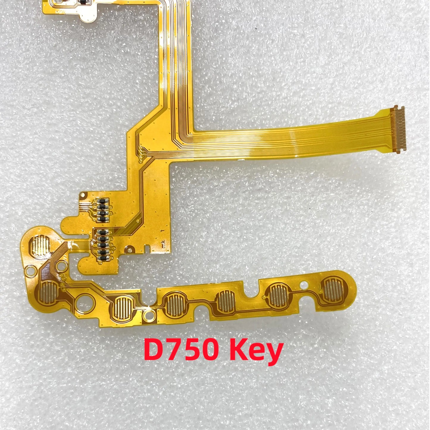 NEW Keyboard Button Rear Cover Flex Cable For Nikon D750 Key Button Flex Camera Repair Part  Digital Camera repair parts