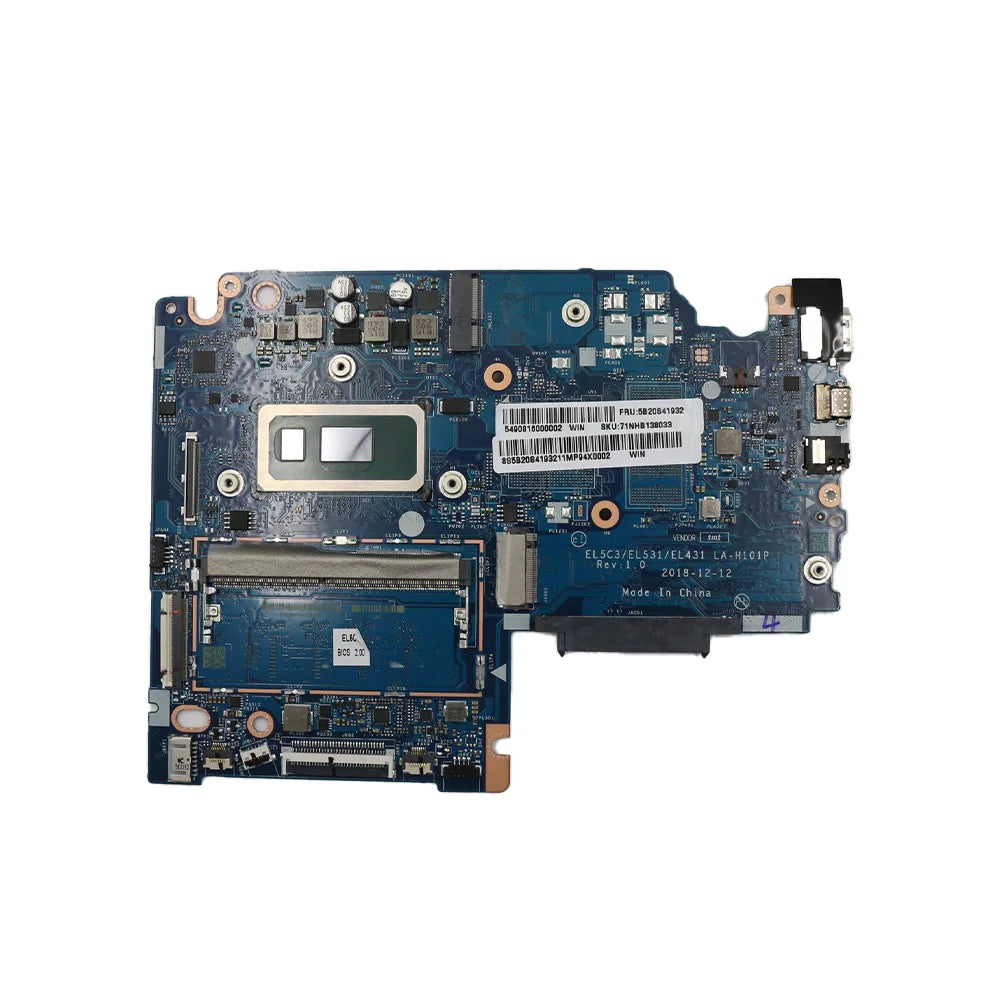 Laptop Motherboard For Lenovo C340-15IWL FLEX-15IWL LA-H101P FRU:5B20S41918 5B20S41934 With CPU:I3-8145U I5-8265U RAM:0G/4G Lenovo laptop repair parts