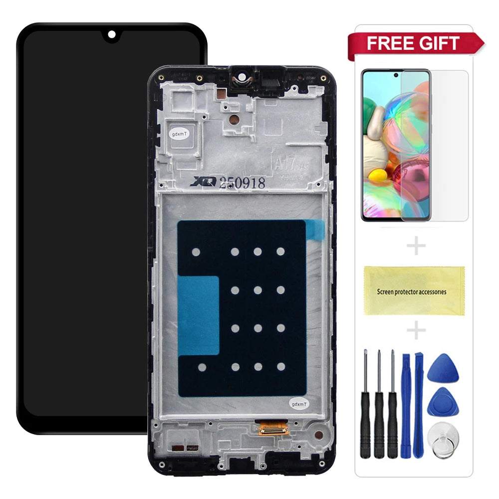 High Quality For Samsung Galaxy A17 5G A176 SM-A176B With Frame LCD Display Touch Screen Digitizer Assembly  ﻿ Samsung phone repair parts