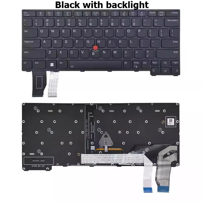 Keyboard for Lenovo Thinkpad X13 Yoga L13 X13 GEN1 Gen2/3 S2 gen7 S2 yoga gen8  laptop keyboard replacement Lenovo laptop repair parts
