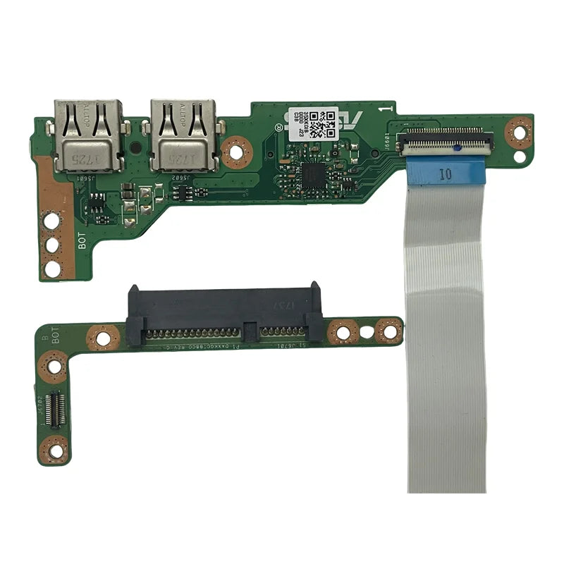 For Asus VivoBook S5100U F510U X510U/A Q USB board daughterboard charging IO board hard disk HDD interface board Asus laptop repair parts