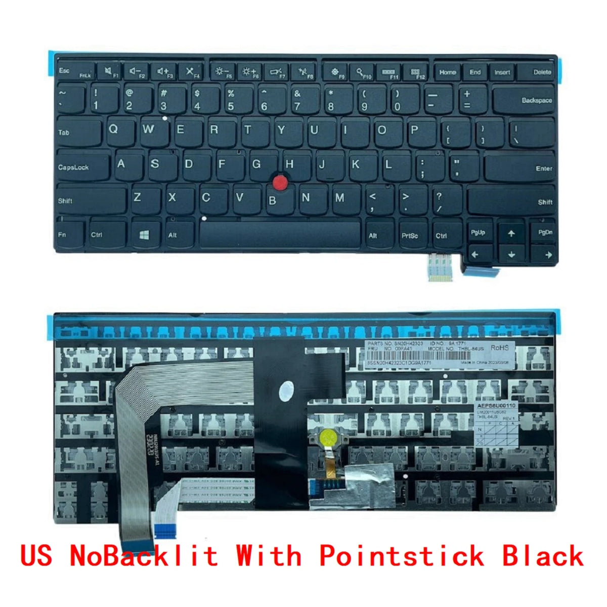 New US Russian Spanish Latin Brazil Laptop Backlit Keyboard For Lenovo Thinkpad 13 S2 2nd T460s 01YR088 Lenovo laptop repair parts